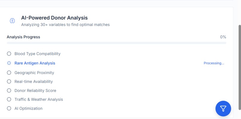 RaktaSetu AI- Predictive Blood Matching for Thalassemia Care – screenshot 5