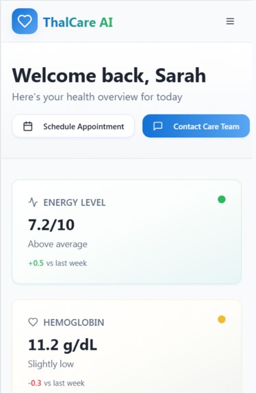 ThalCare AI – screenshot 2