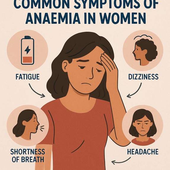 Common Symptoms of anaemia in women – screenshot 1