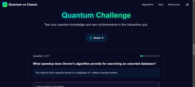 Quantum vs Classic: The Speed Test – screenshot 2