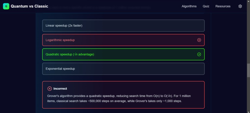 Quantum vs Classic: The Speed Test – screenshot 5