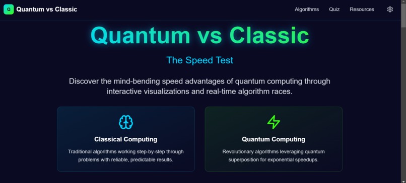 Quantum vs Classic: The Speed Test – screenshot 6