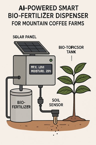 Smart AI-IoT Bio-Fertilizer Dispenser for Coffee Farms – screenshot 1