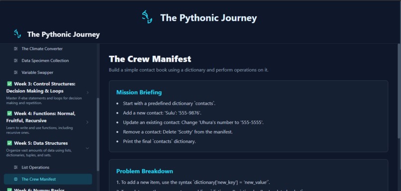 Pythonic – screenshot 1