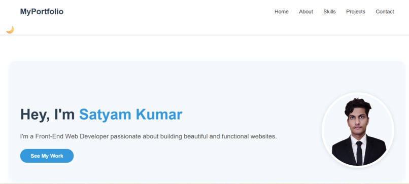 MyPortFolio – screenshot 1
