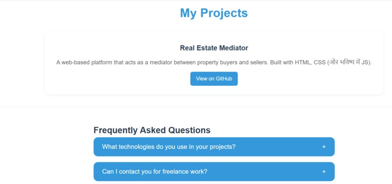 MyPortFolio – screenshot 4