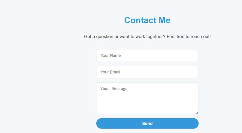 MyPortFolio – screenshot 6