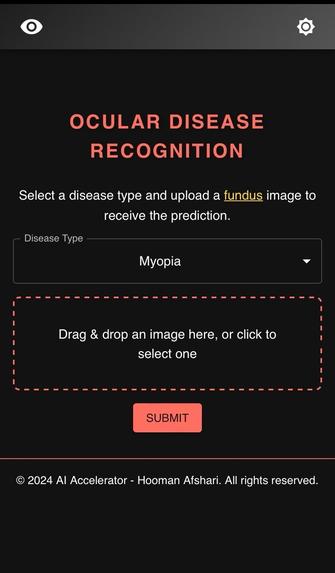 Ocular Disease Recognition – screenshot 1