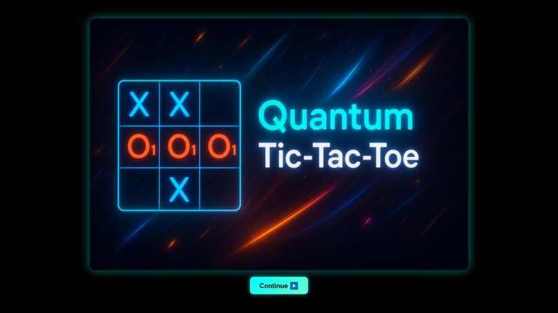 Quantum Tic-Tac-Toe – screenshot 1
