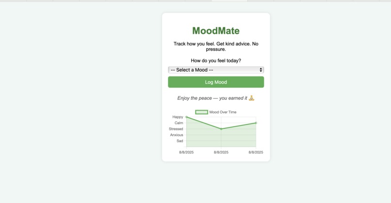 Moodmate – screenshot 3