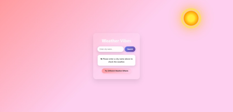 vibeyWeather – screenshot 2
