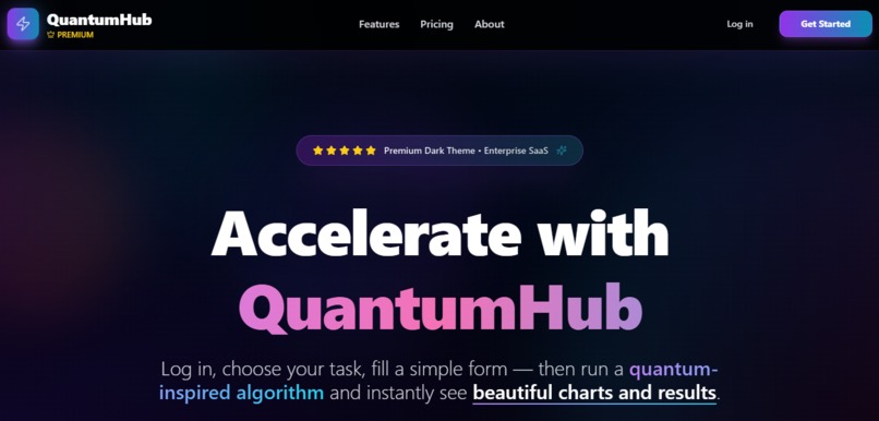 QuantumHub – screenshot 1