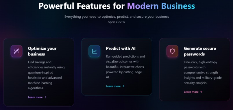 QuantumHub – screenshot 2