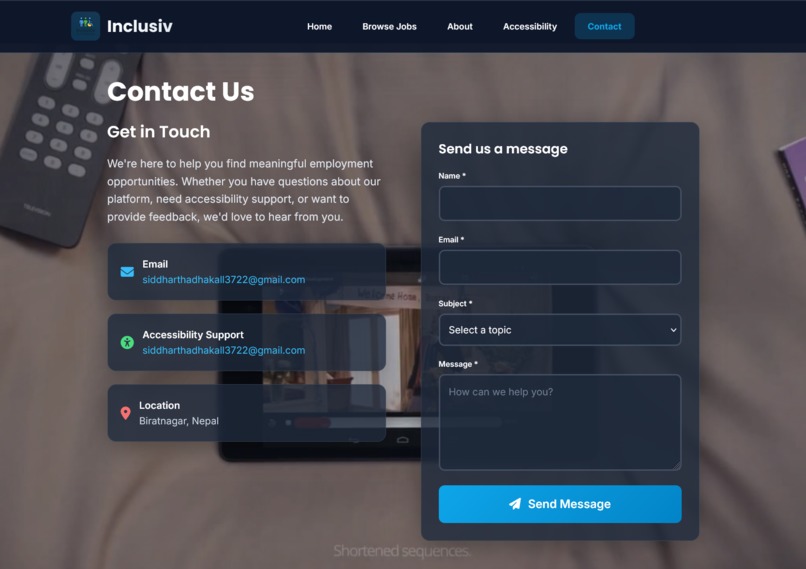 Inclusiv – screenshot 3
