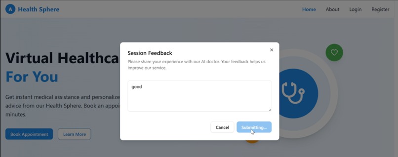 AI Virtual Med-Assistant for SouthAsian Healthcare Challenge – screenshot 5