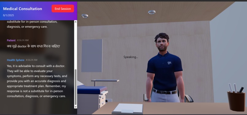 AI Virtual Med-Assistant for SouthAsian Healthcare Challenge – screenshot 6