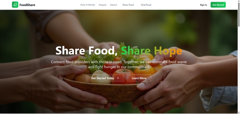 Food Share – screenshot 1