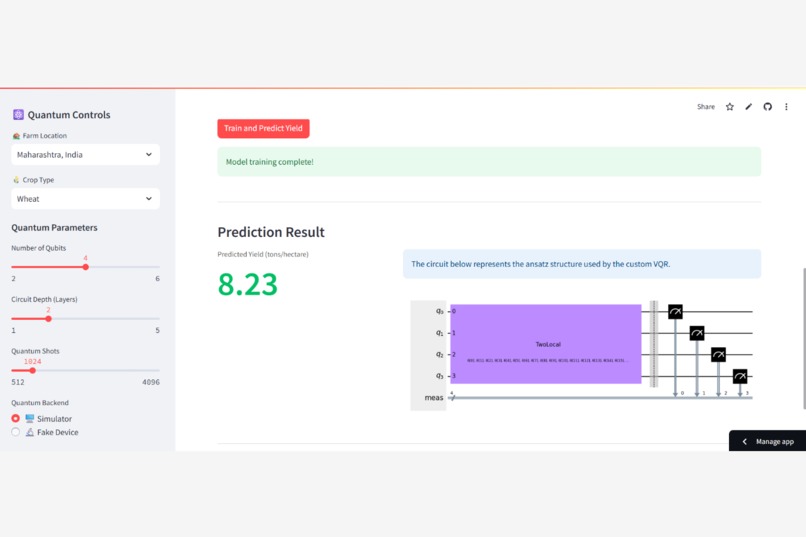 Quantum-farming-dashboardX – screenshot 3