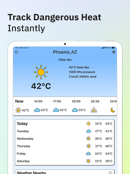 Weather Cards  – screenshot 1