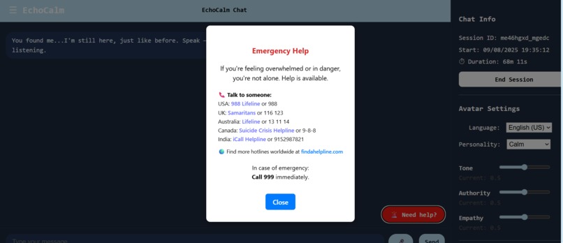 EchoCalm – screenshot 6