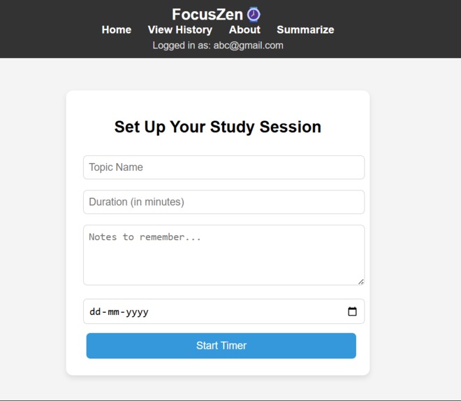 FocusZen  – screenshot 2