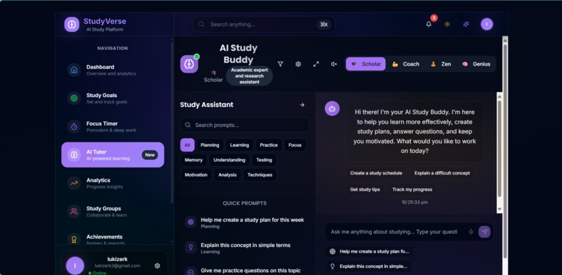 StudyVerse – screenshot 4