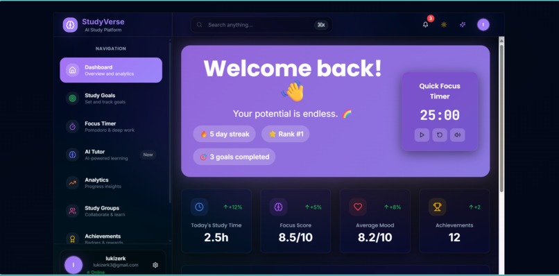StudyVerse – screenshot 5
