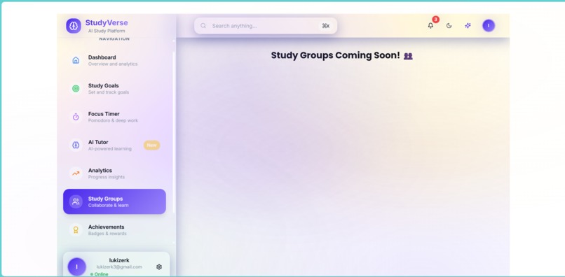 StudyVerse – screenshot 7