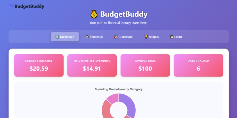 BudgetBuddy – screenshot 1