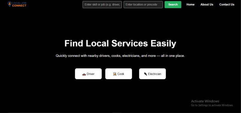 Local Job Connect – screenshot 2