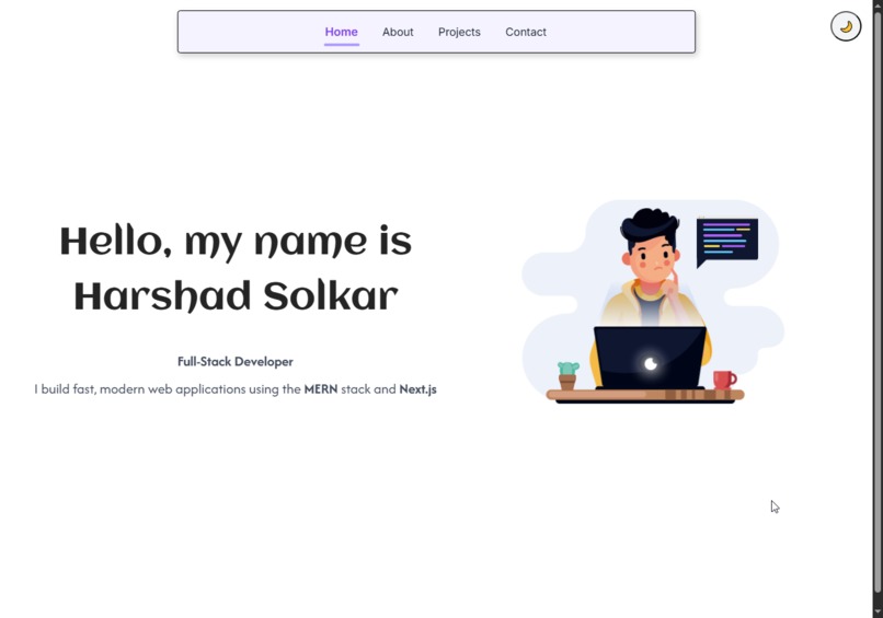 portfolio – screenshot 1