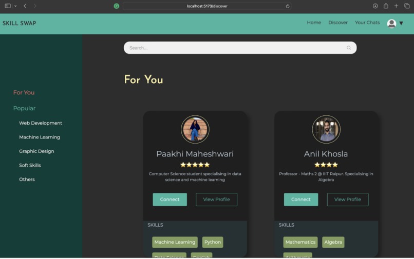 Skill Swap – screenshot 11