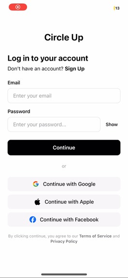 Circle-up – screenshot 1