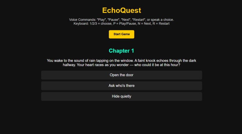 EchoQuest – screenshot 1