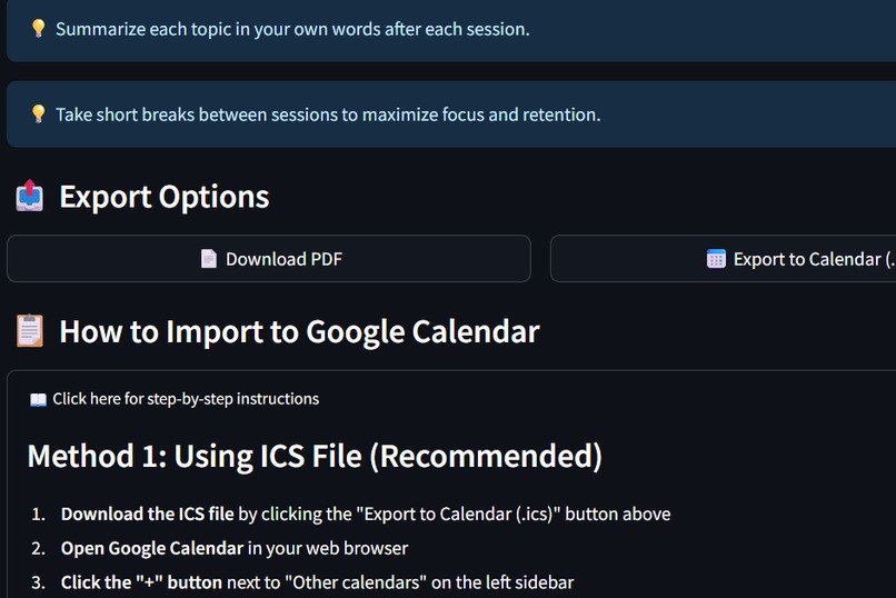 Exam Companion – screenshot 3