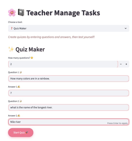 TEACHERS MANAGE TASKS (TMT) – screenshot 3