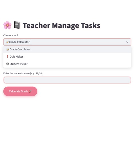 TEACHERS MANAGE TASKS (TMT) – screenshot 1
