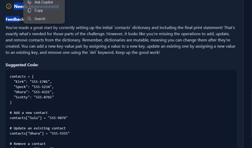 Pythonic – screenshot 2
