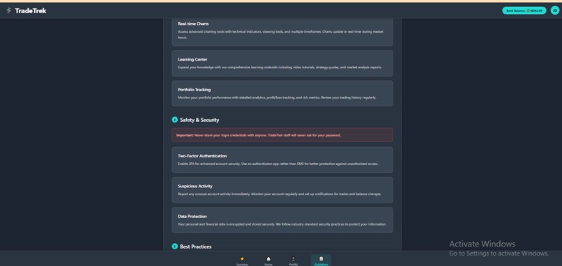 TradeTrek – screenshot 2