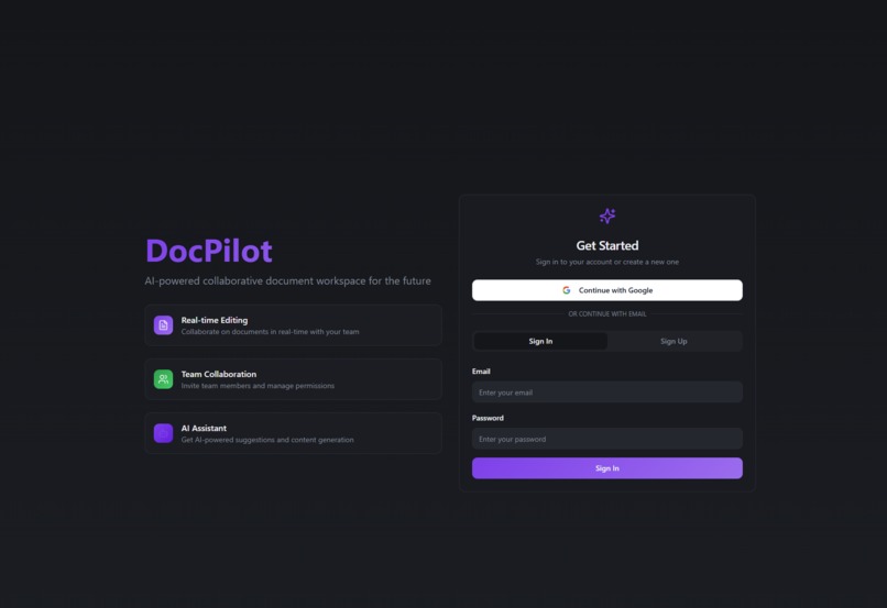 DocPilot – screenshot 1