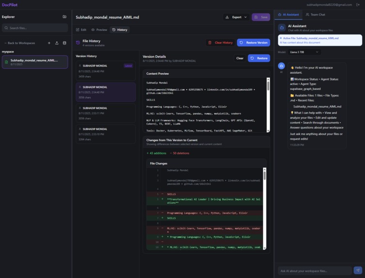 DocPilot – screenshot 3