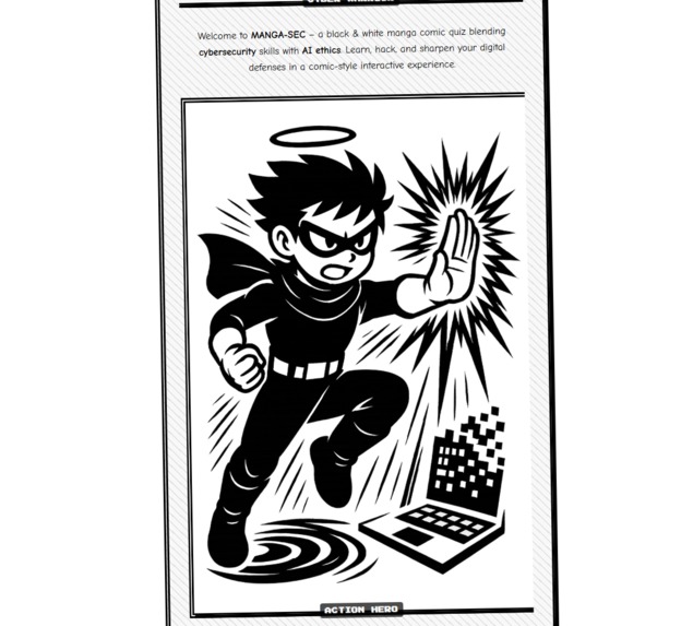 MangaSec - Cyber Guardian – screenshot 2