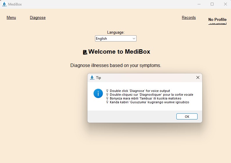 MediBox_offline medical assistant – screenshot 1
