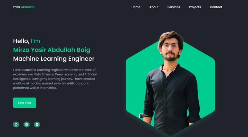 Responsive-Portfolio – screenshot 1