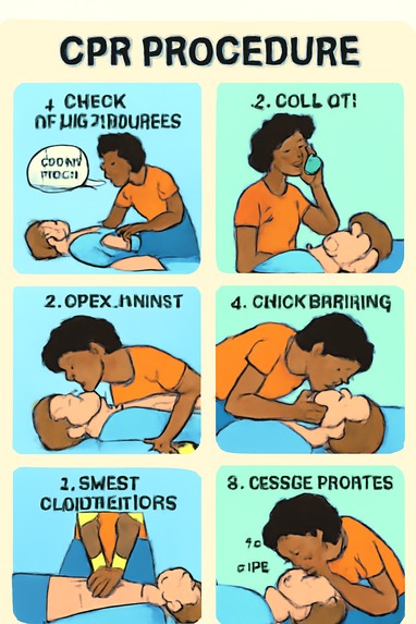 cpr procedure step by step guide – screenshot 1