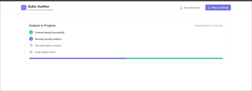 Qubic Auditor – screenshot 1