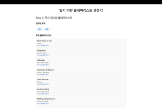 Moodiary: Mood-Based Playlist & NFT Diary