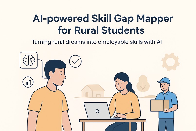 EduTech – AI-powered Skill Gap Mapper for Rural Students – screenshot 1
