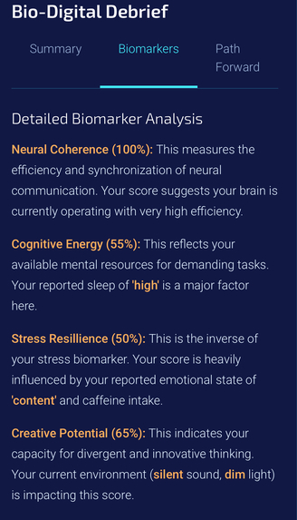 NuroX — Next-Gen AI Cognitive Health & Wellness Platform – screenshot 7