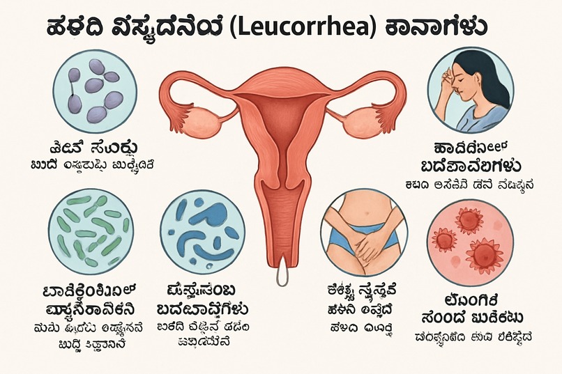 White Discharge Reason in Kannada – screenshot 1
